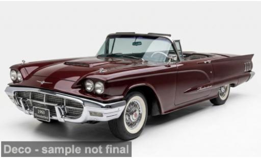 Modellini auto Ford Thunderbird Squarebird rosso 1960 1/18 Sun Star