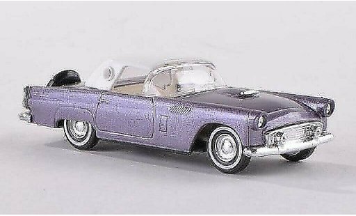 Ford Thunderbird Two-Seater 1/87 Busch Hardtop grigio-lilla 1956 modellini auto