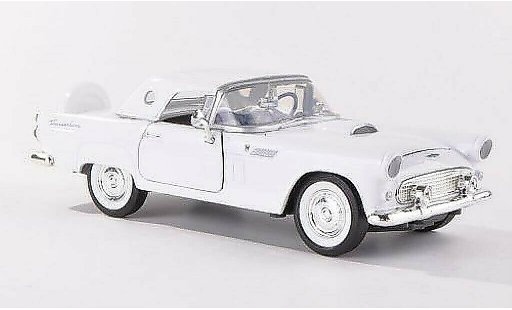 Ford Thunderbird Two-Seater 1/24 Motormax bianco 1956 modellini auto