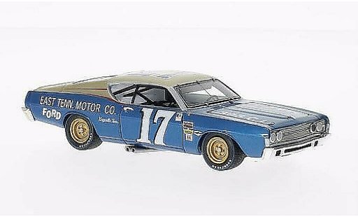 Ford Torino Berlina 1/43 Spark No.17 East Tenn. Motor Co. Darlington 400 1968 modellini auto