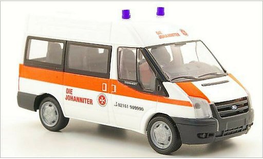 Ford Transit Bus 1/87 Rietze 06 Johanniter Monchengladbach modellini auto