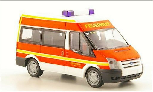 Ford Transit Bus 1/87 Rietze 06 Vigili del fuoco Wulfrath modellini auto