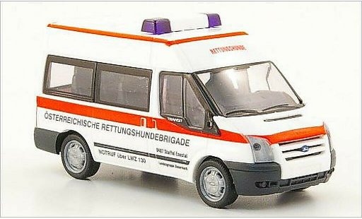 Ford Transit Bus 1/87 Rietze Rettungshundebrigade (AT) 2006 modellini auto