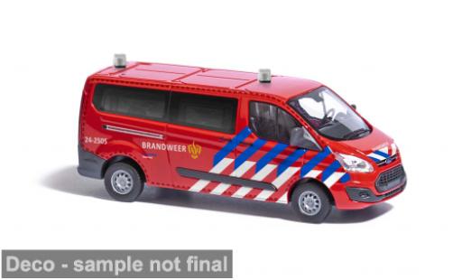 Modellini auto Ford Transit Custom 2012 Brandweer (NL) 1/87 Busch