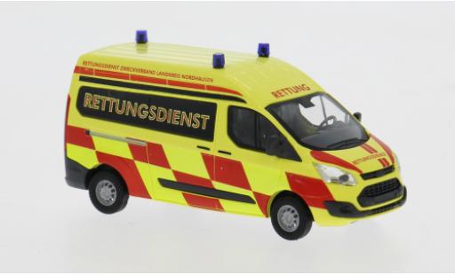 Ford Transit 1/87 Busch Custom 2012 Fernverlegungsdienst Thüringen 1:87 modellino in miniatura