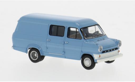 Ford Transit 1/87 Brekina blau 1970 1:87 modellino in miniatura