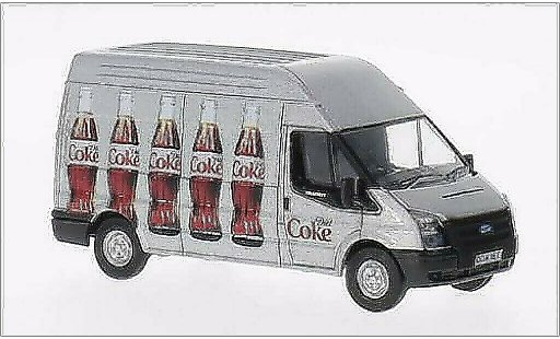 Ford Transit Kastenwagen 1/76 Oxford Hochtettofurgone LWB RHD Coca-Cola modellini auto