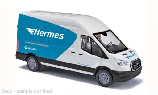 Ford Transit 1/87 Busch Kasten 2014 Hermes 1:87 modellino in miniatura