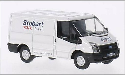 Ford Transit Kastenwagen 1/76 Oxford RHD Stobart Rail modellini auto