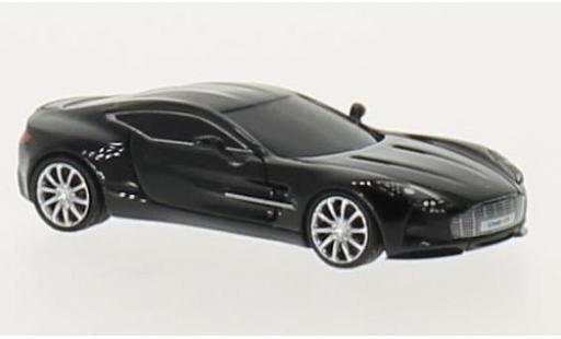 Aston Martin One 1/87 FrontiArt -77 nero modellino in miniatura