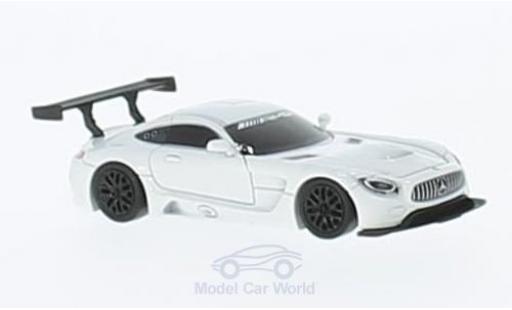 Mercedes AMG GT 1/87 FrontiArt 3 bianco modellino in miniatura