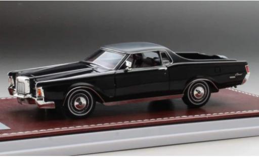 Lincoln Continental 1/43 GIM   Great Iconic Models Mark III Farm and Ranch Special nero 1971 modellino in miniatura