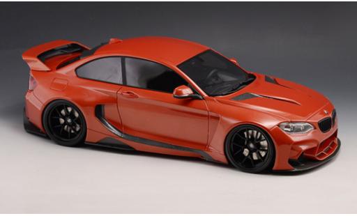Bmw M235 1/18 GLM i (F22) DarwinPRO MTC Black Sails Widebody metallico orange 2015 modellino in miniatura
