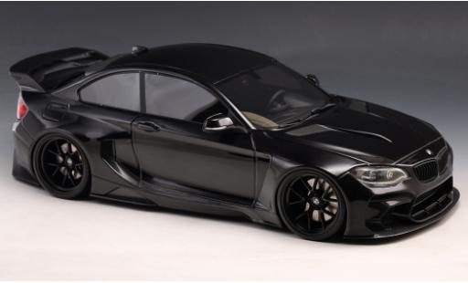 Bmw M235 1/18 GLM i (F22) DarwinPRO MTC Black Sails Widebody nero 2015 modellino in miniatura