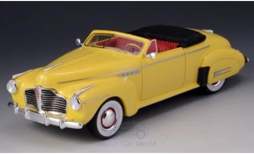 Buick Roadmaster 1/43 GLM Convertibile 76C giallo 1941 modellino in miniatura