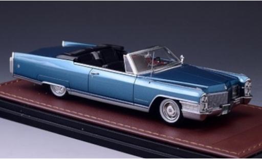 Cadillac Eldorado 1/43 GLM Convertibile metallico blu 1965 modellino in miniatura