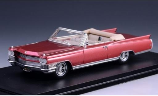 Cadillac Eldorado 1/43 GLM Convertibile metallico rosso 1964 modellino in miniatura