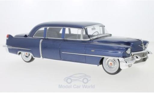 Cadillac Fleetwood 1/18 GLM Series 75 metallico blu 1956 modellino in miniatura