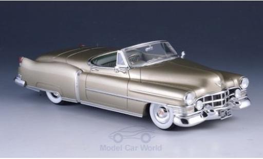Cadillac Series 62 1/43 GLM Special Roadster metallico beige 1952 modellino in miniatura