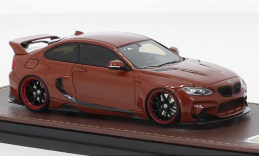 Bmw M235 1/43 GLM i DarwinPro MTC Design Black Sails metallise orange modellino in miniatura