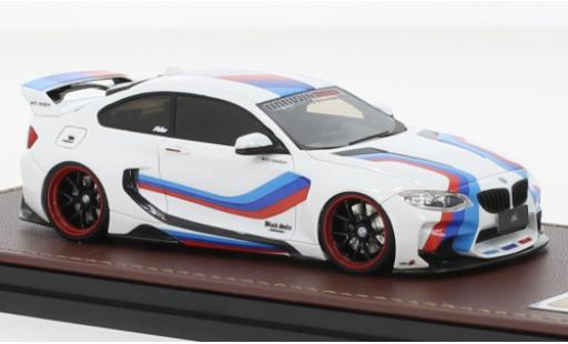 Bmw M235 1/43 GLM i DarwinPro MTC Design Black Sails bianco/Dekor modellino in miniatura