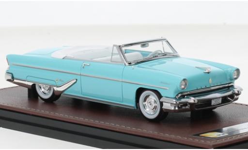 Lincoln Capri 1/43 GLM Convertibile turchese 1955 modellino in miniatura