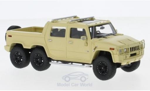 Hummer H2 1/43 GLM SUT 6 matt-beige 2012 modellino in miniatura