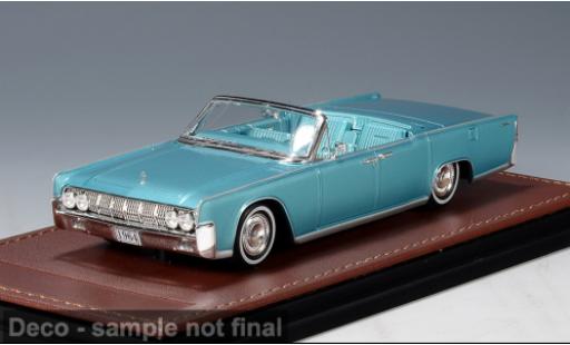 Lincoln Continental 1/43 GLM Cabriolet türkis 1964 1:43 modellino in miniatura