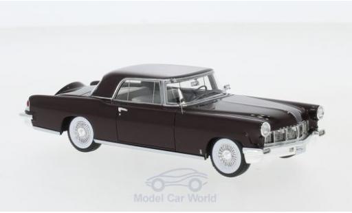 Lincoln Continental 1/43 GLM Mark II Hardtop rosso 1956 modellino in miniatura