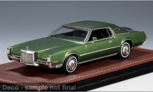 Lincoln Continental 1/43 GLM Mark IV grün 1972 1:43 modellino in miniatura