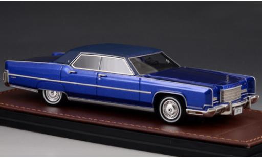 Lincoln Continental 1/43 GLM Town Car metallico blu/matt-blu 1973 modellino in miniatura