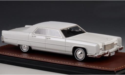 Lincoln Continental 1/43 GLM Town Car bianco/matt-bianco 1973 modellino in miniatura