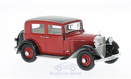 Mercedes 170 1/43 GLM W15 Limousine rosso/nero 1935 modellino in miniatura