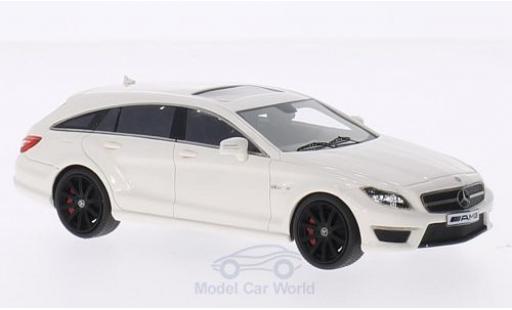 Mercedes CLS 1/43 GLM 63 Shooting Brake S-Model bianco modellino in miniatura