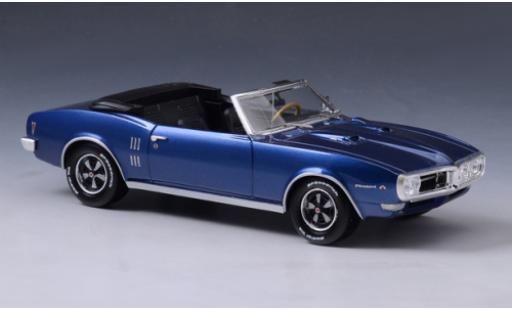 Pontiac Firebird 1/43 GLM 400 Convertibile blu 1968 modellino in miniatura