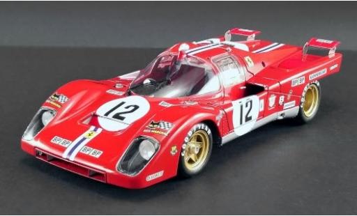 Ferrari 512 1/18 GMP M RHD No.12 N.A.R.T. - North American Racing Team 24h Le Mans 1971 Masterpiece Collection S.Posey/T.Adamowicz modellino in miniatura