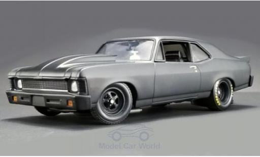 Chevrolet Nova 1/18 GMP Blackout 1320 Drag Kings matt-grigio 1969 modellino in miniatura