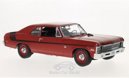 Chevrolet Nova 1970 1/18 GMP rosso/Dekor Yenko Deuce 1970 modellino in miniatura