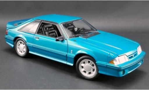 Ford Mustang 1/18 GMP Cobra blu 1993 modellino in miniatura