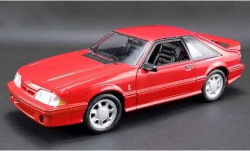 Ford Mustang 1/18 GMP Cobra rosso 1993 modellino in miniatura