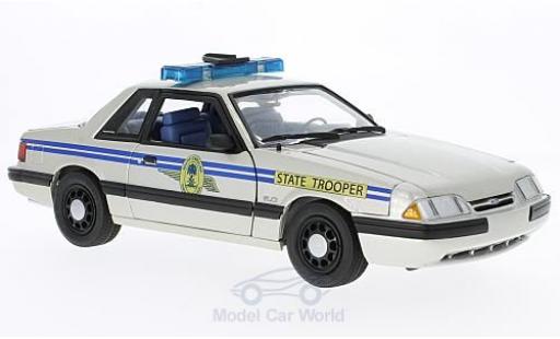 Ford Mustang 1/18 GMP South Carolina Highway Patrol SSP 1991 modellino in miniatura