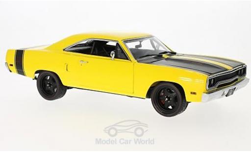Plymouth Road Runner 1/18 GMP Street Fighter 6-Pack Attack giallo 1970 modellino in miniatura