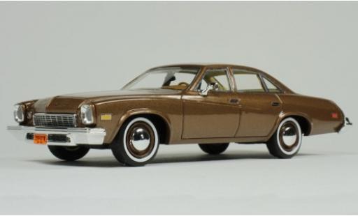Buick Century 1/43 Goldvarg Collections metallico marroneee 1974 modellino in miniatura