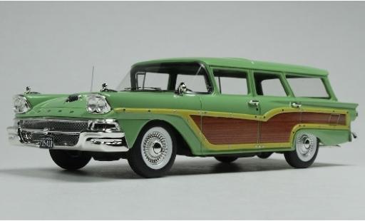 Ford Country Squire 1/43 Goldvarg Collections verde/Holzoptik 1958 modellino in miniatura