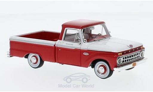 Ford F-1 1/43 Goldvarg Collections 00 Pick Up rosso/bianco 1965 modellino in miniatura