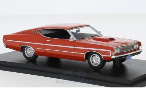 Ford Torino 1/43 Goldvarg Collections orange 1969 modellino in miniatura