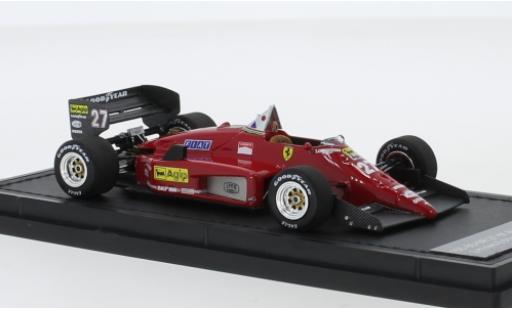 Ferrari 156 1/43 GP Replicas /85 No.27 Scuderia Formel 1 1987 M.Alboreto modellino in miniatura