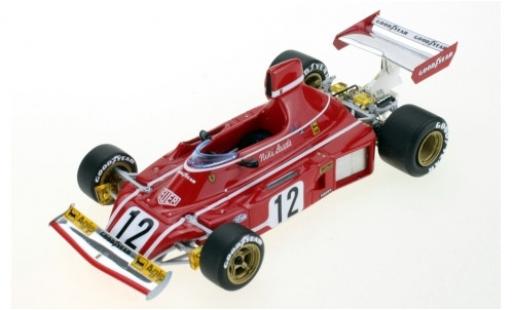 Ferrari 312 1/43 GP Replicas B3 No.12 Scuderia Formel 1 1974 N.Lauda modellino in miniatura