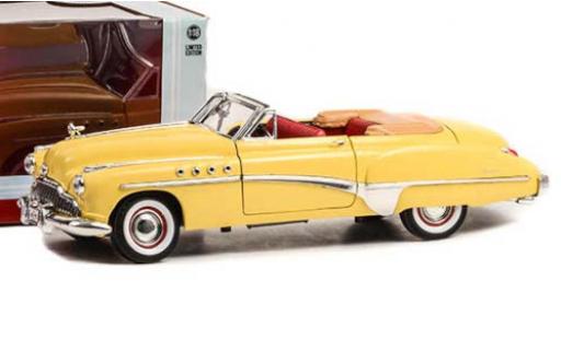 Buick Roadmaster 1/18 Greenlight Convertibile giallo Rain Man 1949 modellino in miniatura