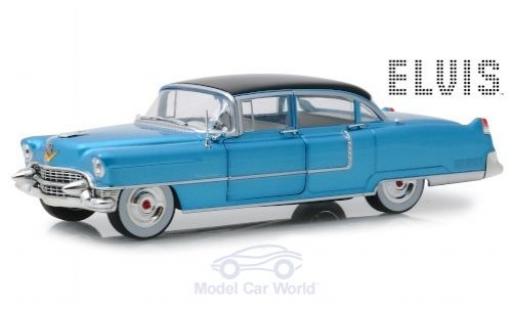 Cadillac Fleetwood 1/24 Greenlight Series 60 metallico blu/nero Elvis Presley 1955 modellino in miniatura